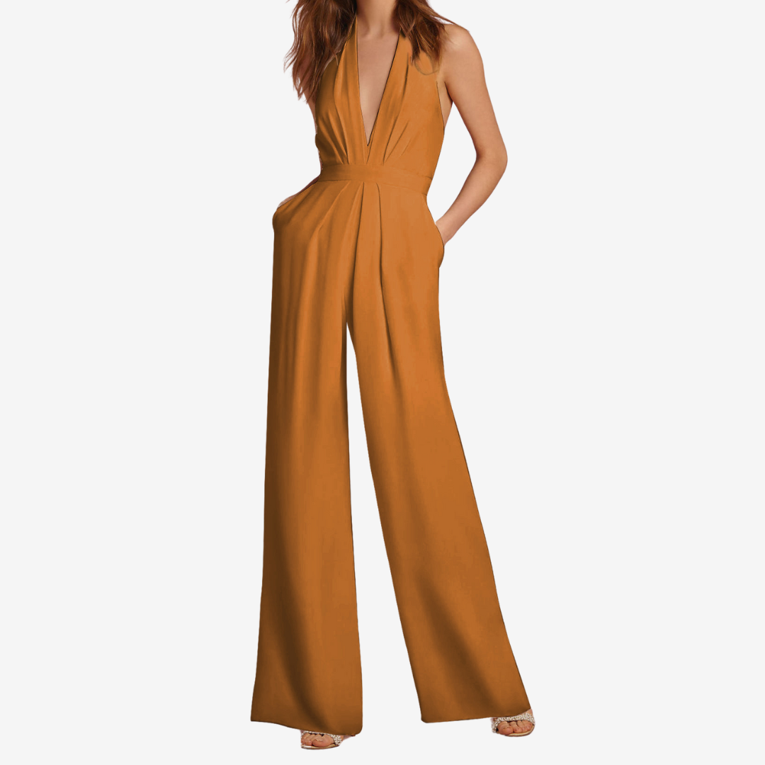 Completo Pantalone con Schiena Scoperta