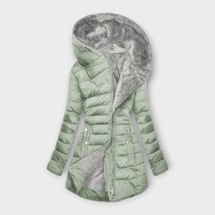 Cappotto Morbido Verde Salvia