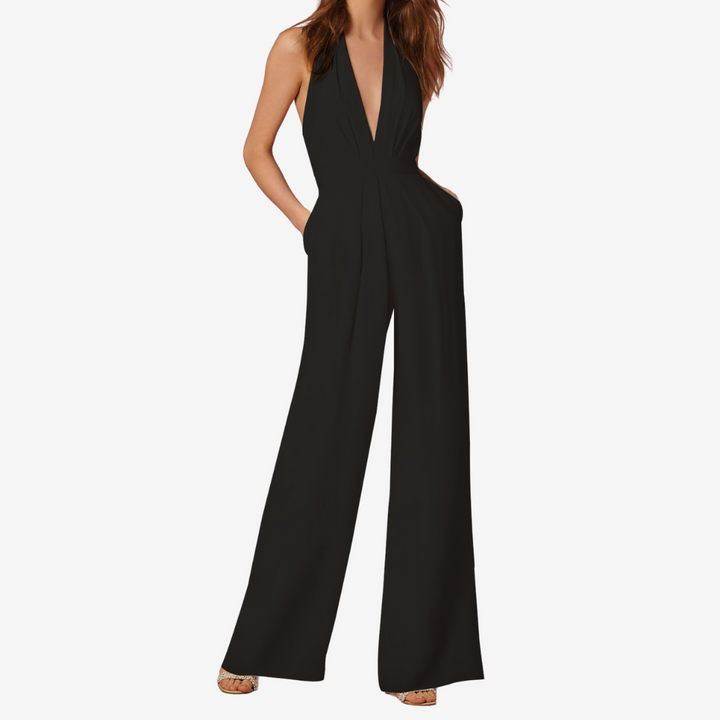 Completo Pantalone con Schiena Scoperta