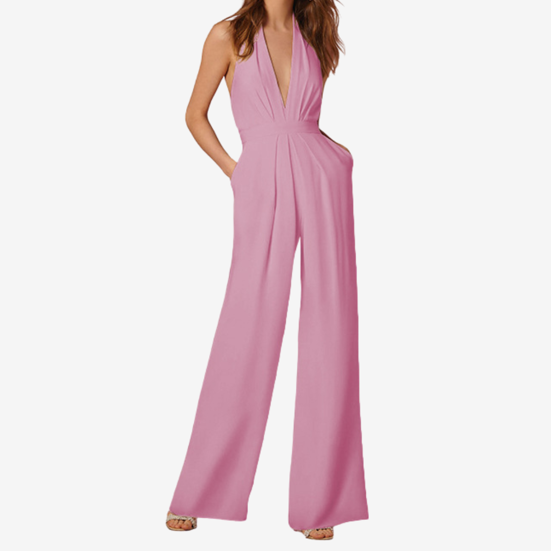Completo Pantalone con Schiena Scoperta
