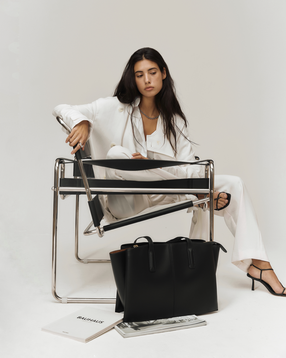 Borsa da Lavoro Elegante Nera