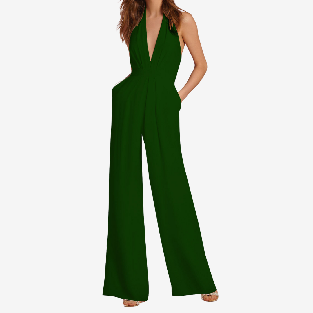 Completo Pantalone con Schiena Scoperta