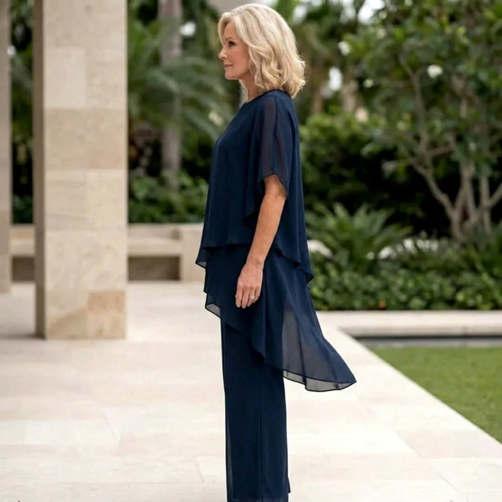 Completo Pantalone con Top a Veli