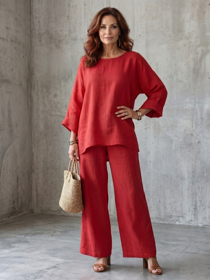 Completo Tunica e Pantalone Largo