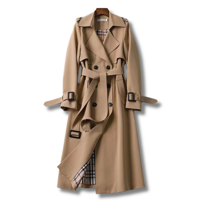 Cappotto Trench Classico Beige