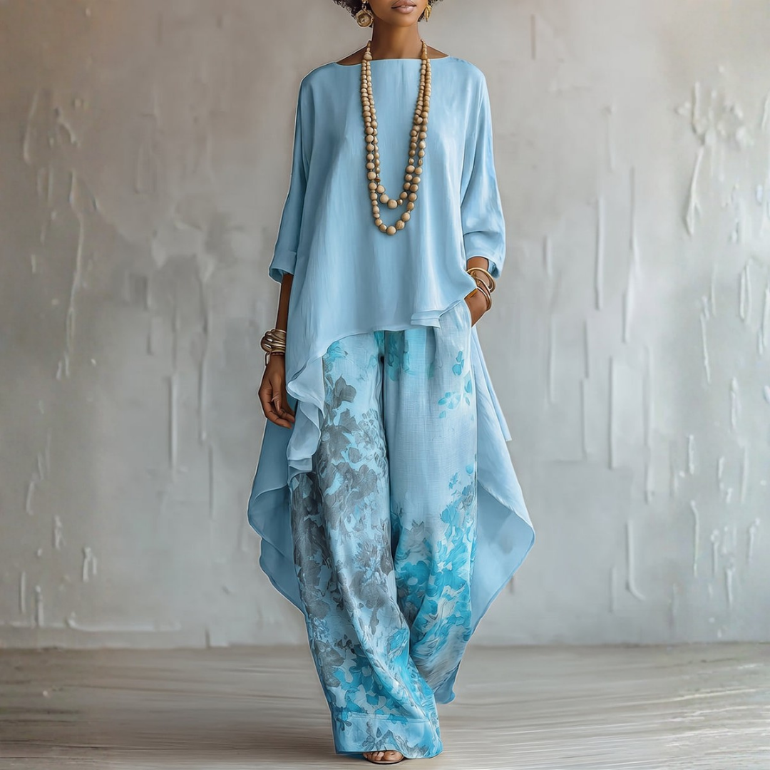 Completo con Casacca e Pantalone Fantasia