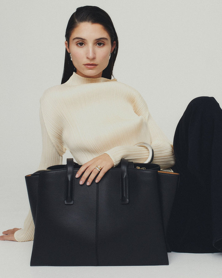 Borsa da Lavoro Elegante Nera