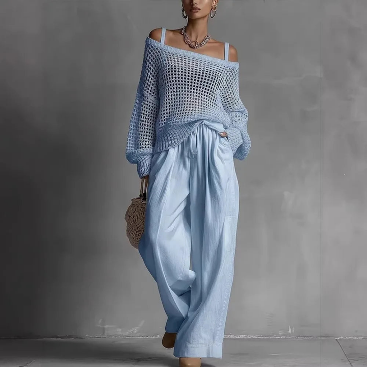 Completo con Top Spalle Scoperte