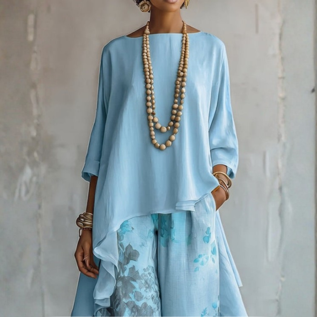 Completo con Casacca e Pantalone Fantasia