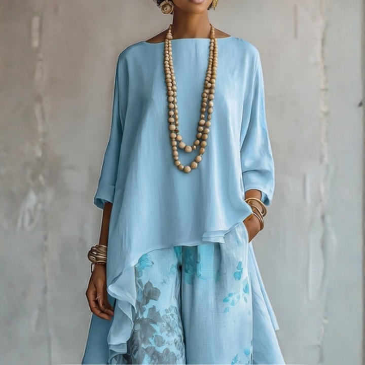 Completo con Casacca e Pantalone Fantasia