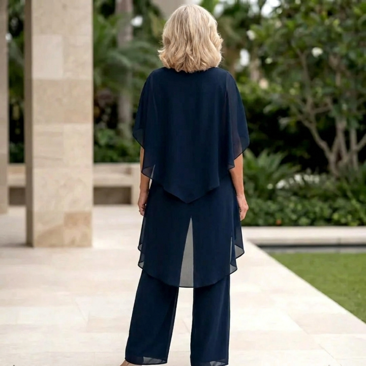 Completo Pantalone con Top a Veli