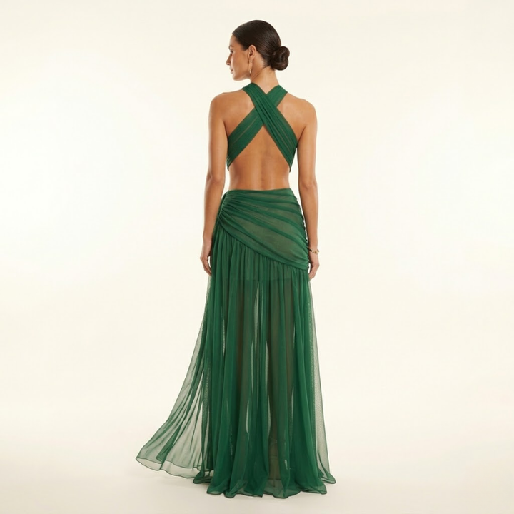 Abito Maxi Verde