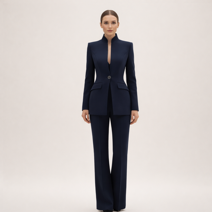 Completo Sartoriale con Collo Alto