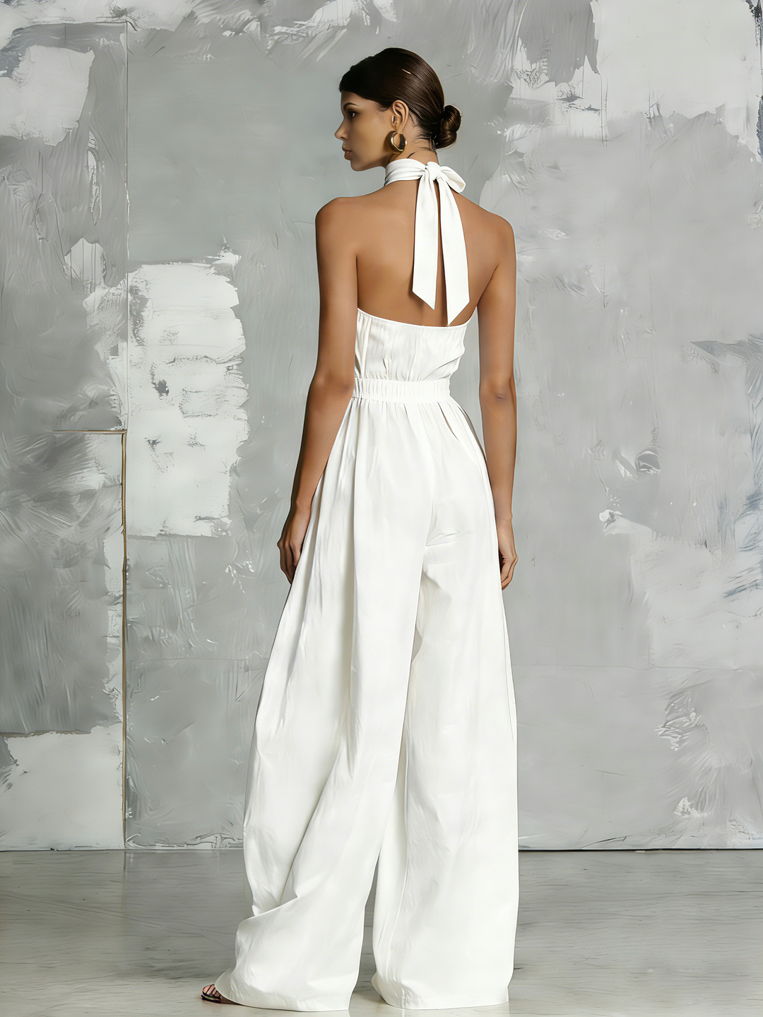 Completo Elegante con Top Halter