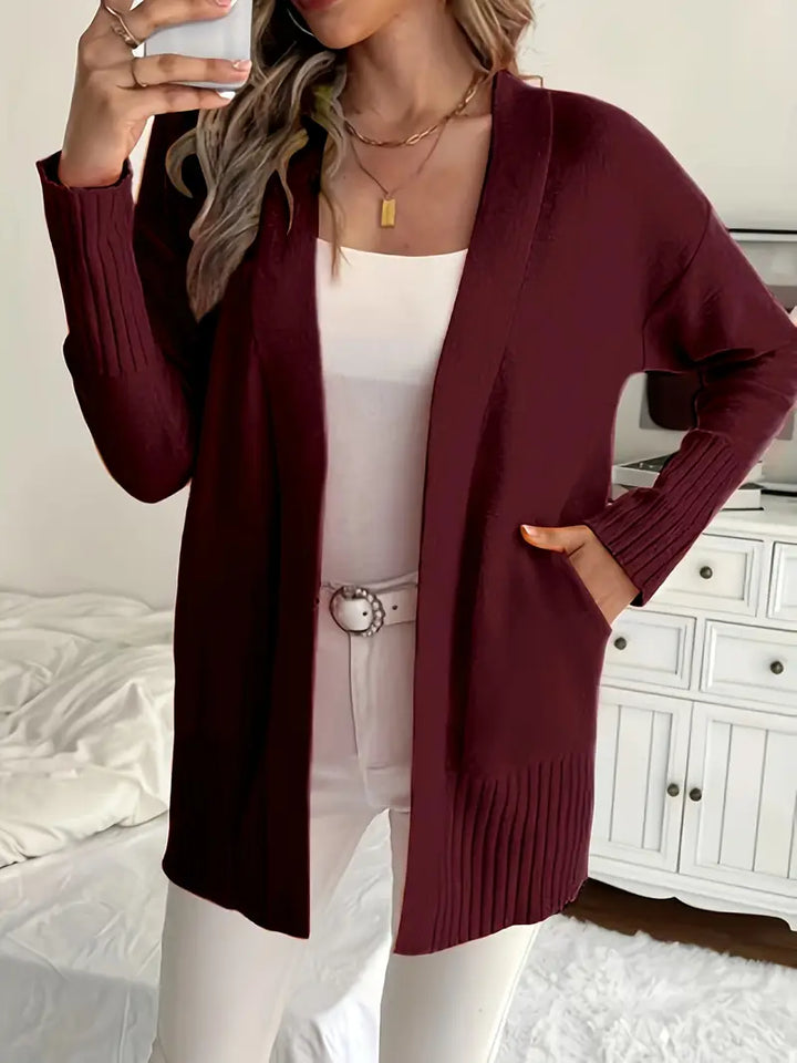 Cardigan Lungo dal Taglio Morbido