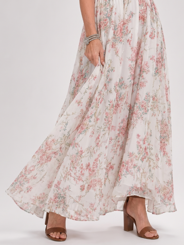 Abito Midi Halter Floreale