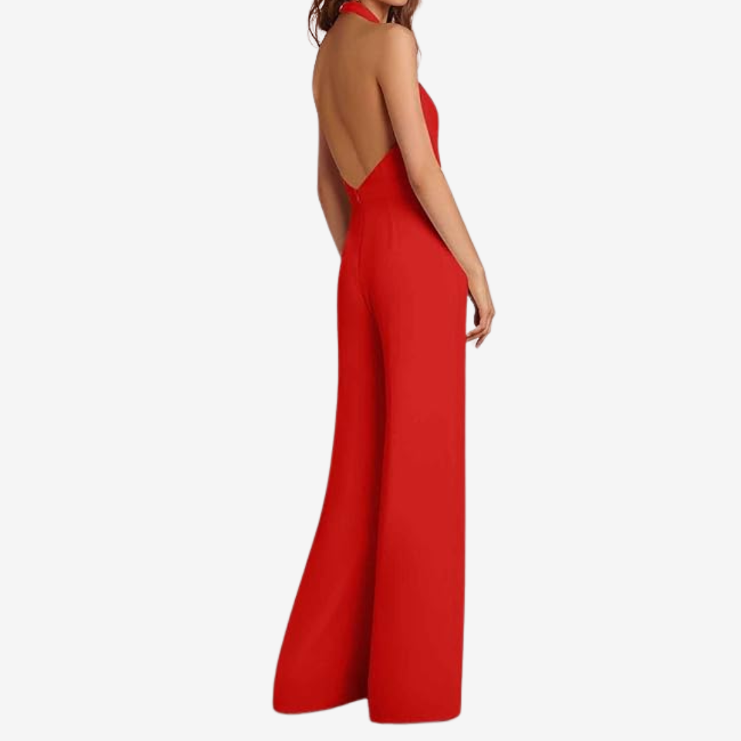 Completo Pantalone con Schiena Scoperta