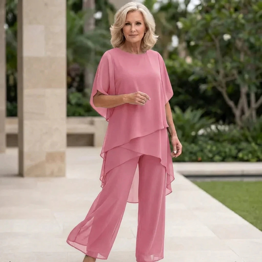 Completo Pantalone con Top a Veli