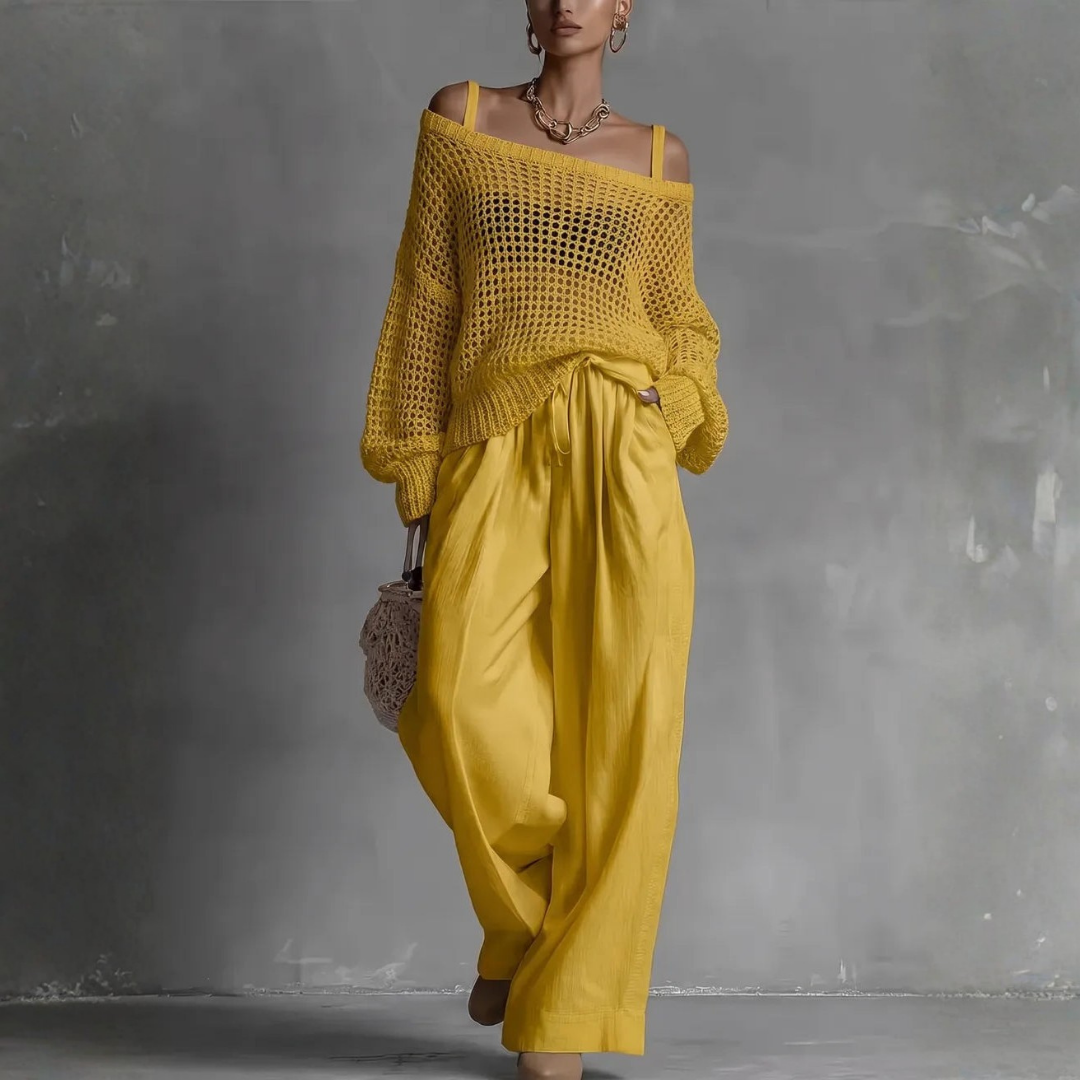 Completo con Top Spalle Scoperte