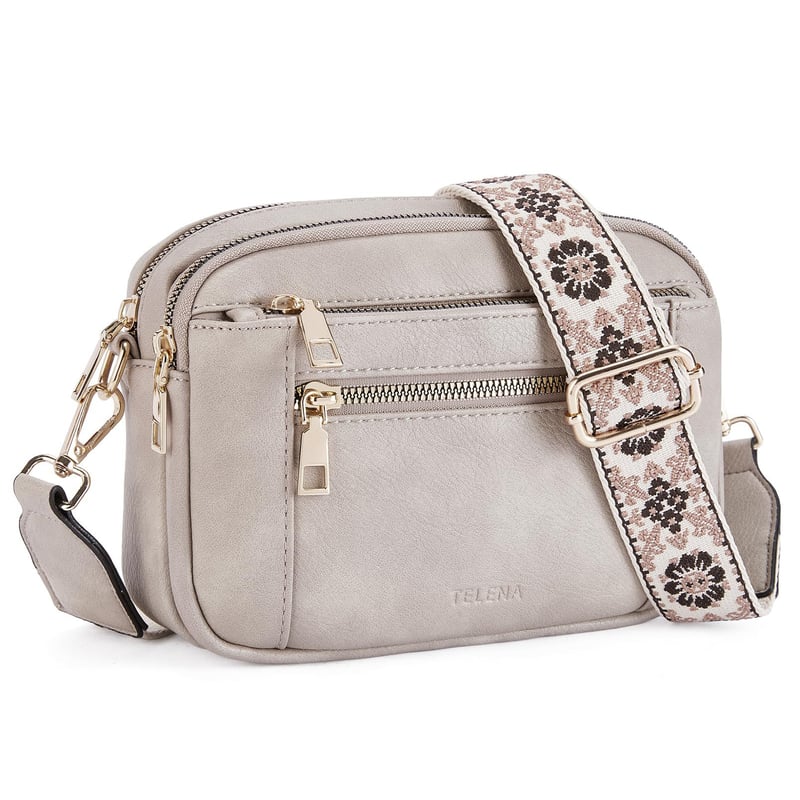 Borsa a Tracolla con Fascia Decorata