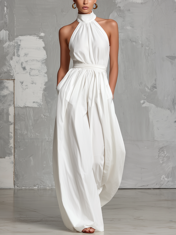 Completo Elegante con Top Halter
