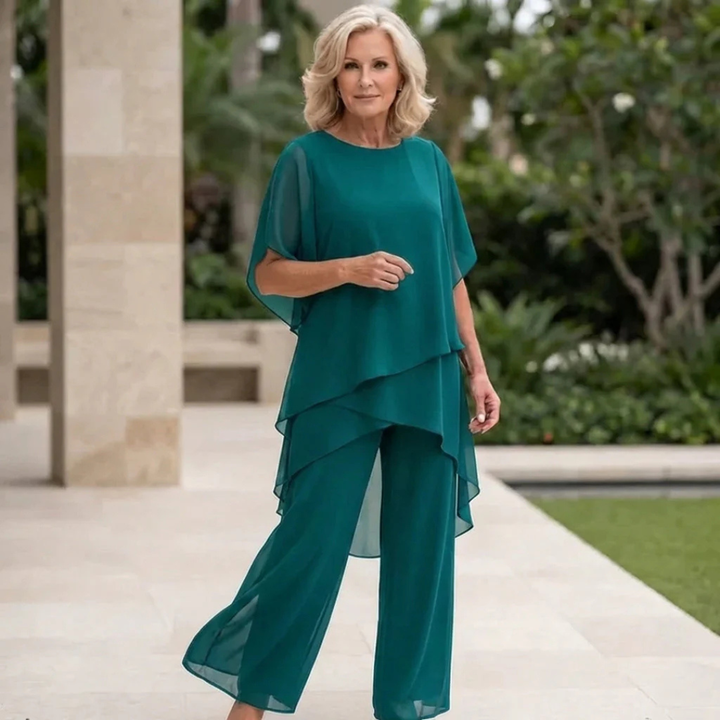 Completo Pantalone con Top a Veli