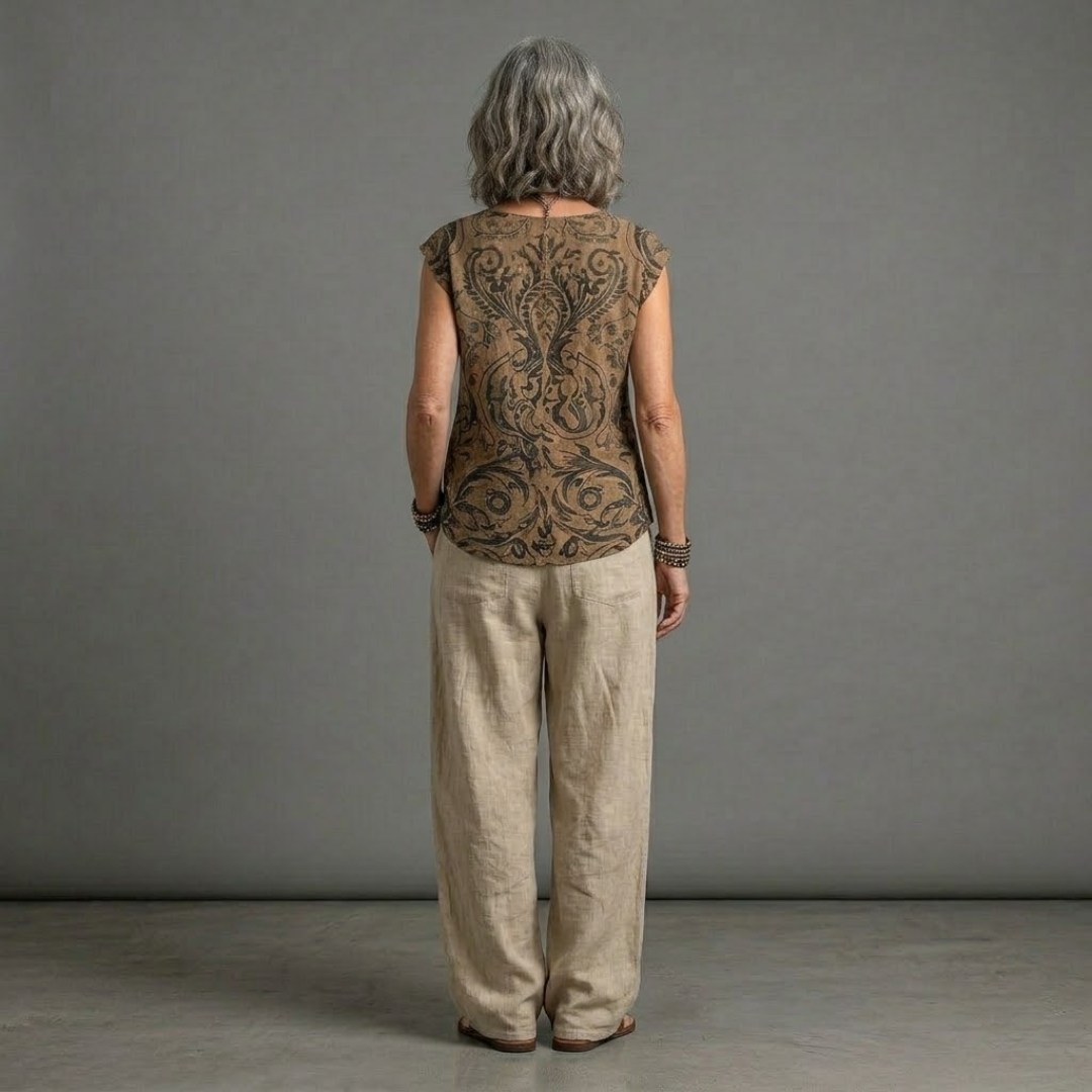 Completo Pantalone con Cardigan Lungo