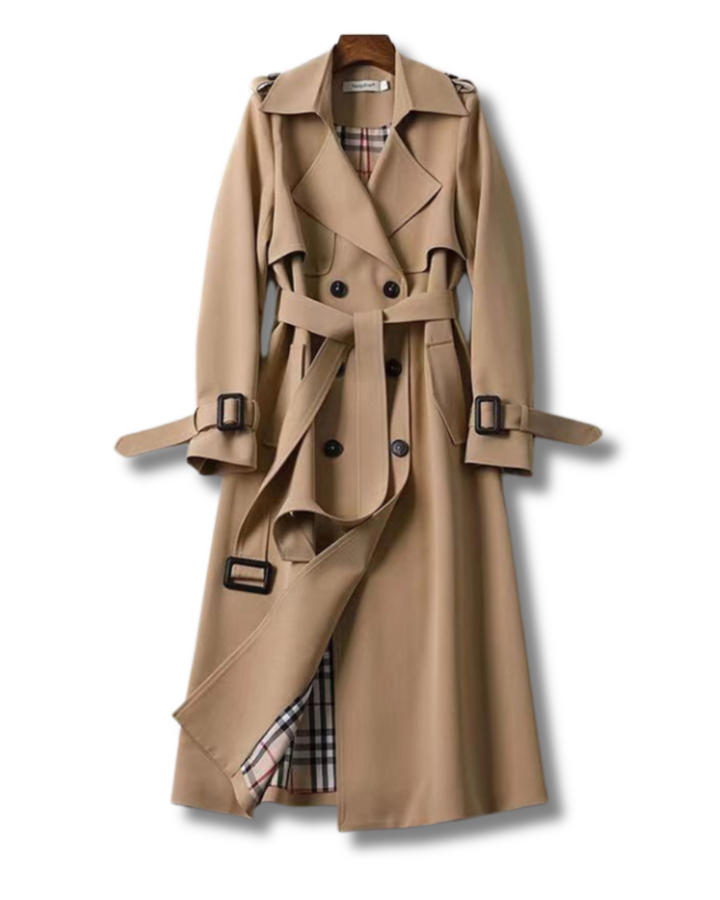 Cappotto Trench Classico Beige