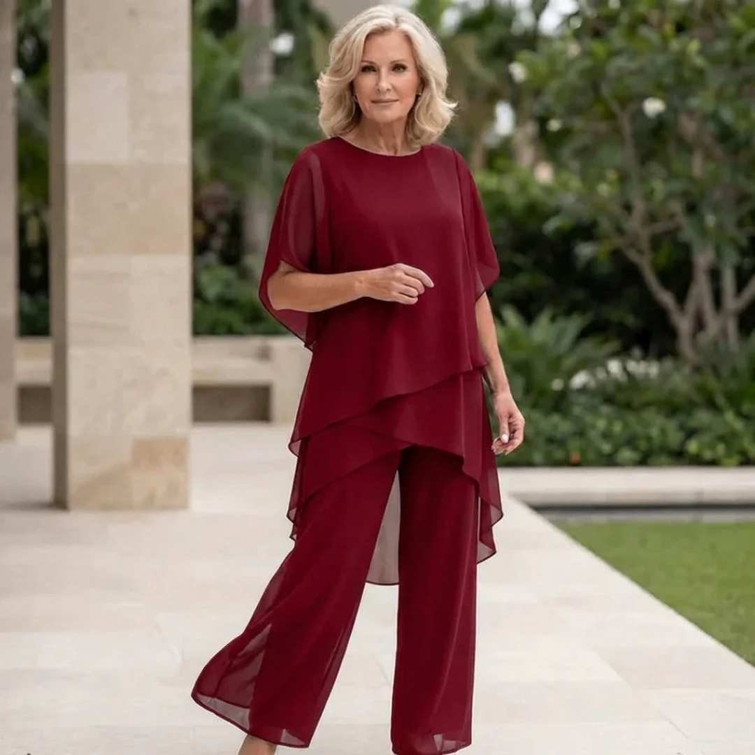 Completo Pantalone con Top a Veli