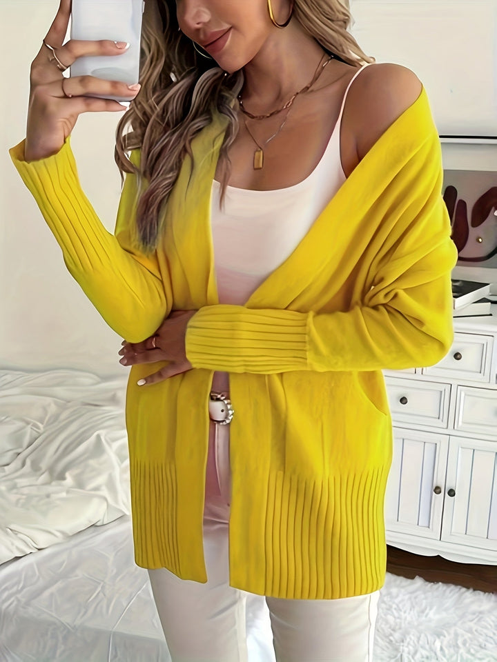 Cardigan Lungo dal Taglio Morbido