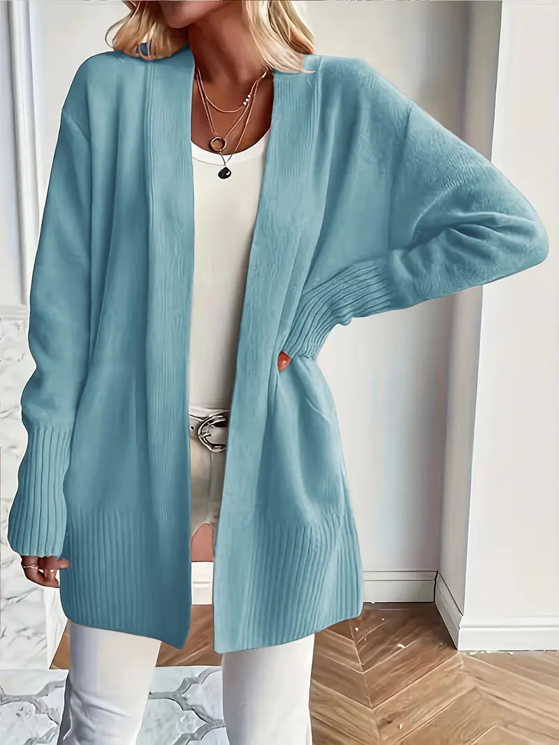 Cardigan Lungo dal Taglio Morbido