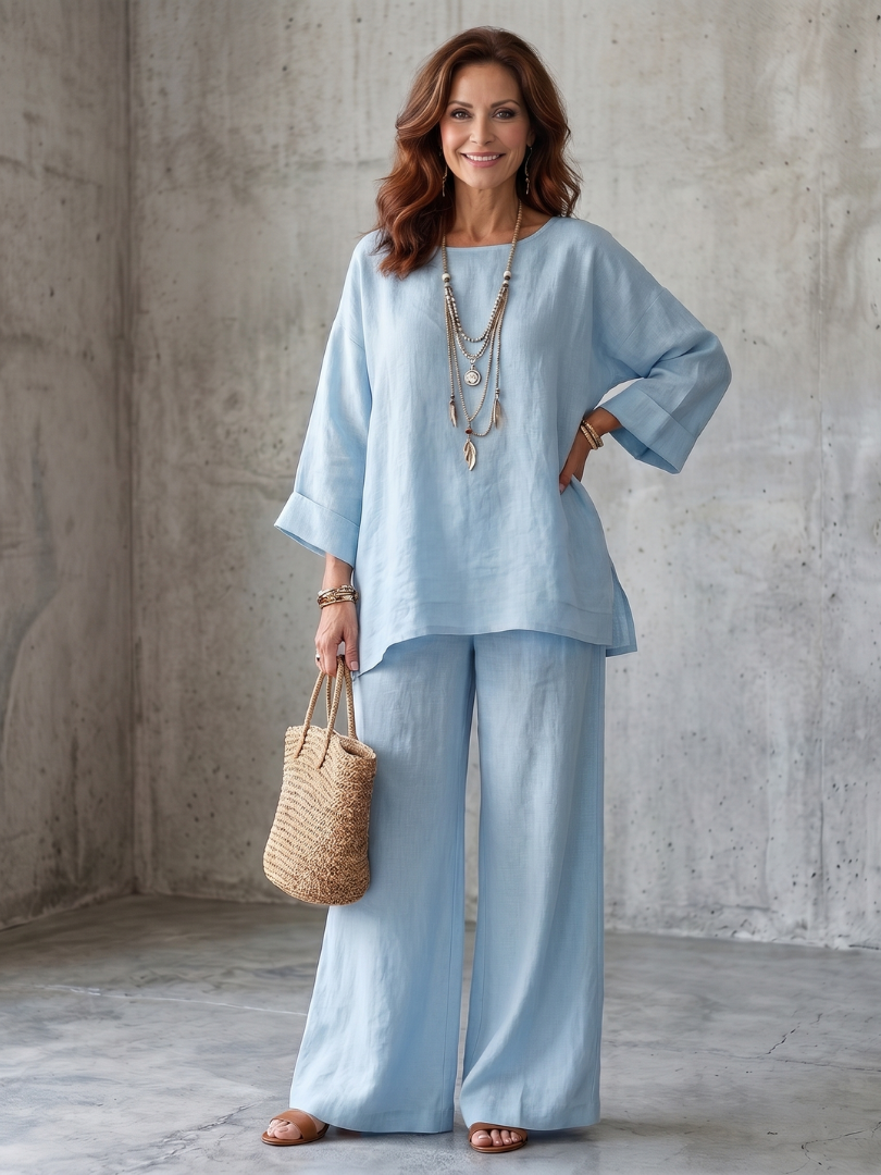 Completo Tunica e Pantalone Largo