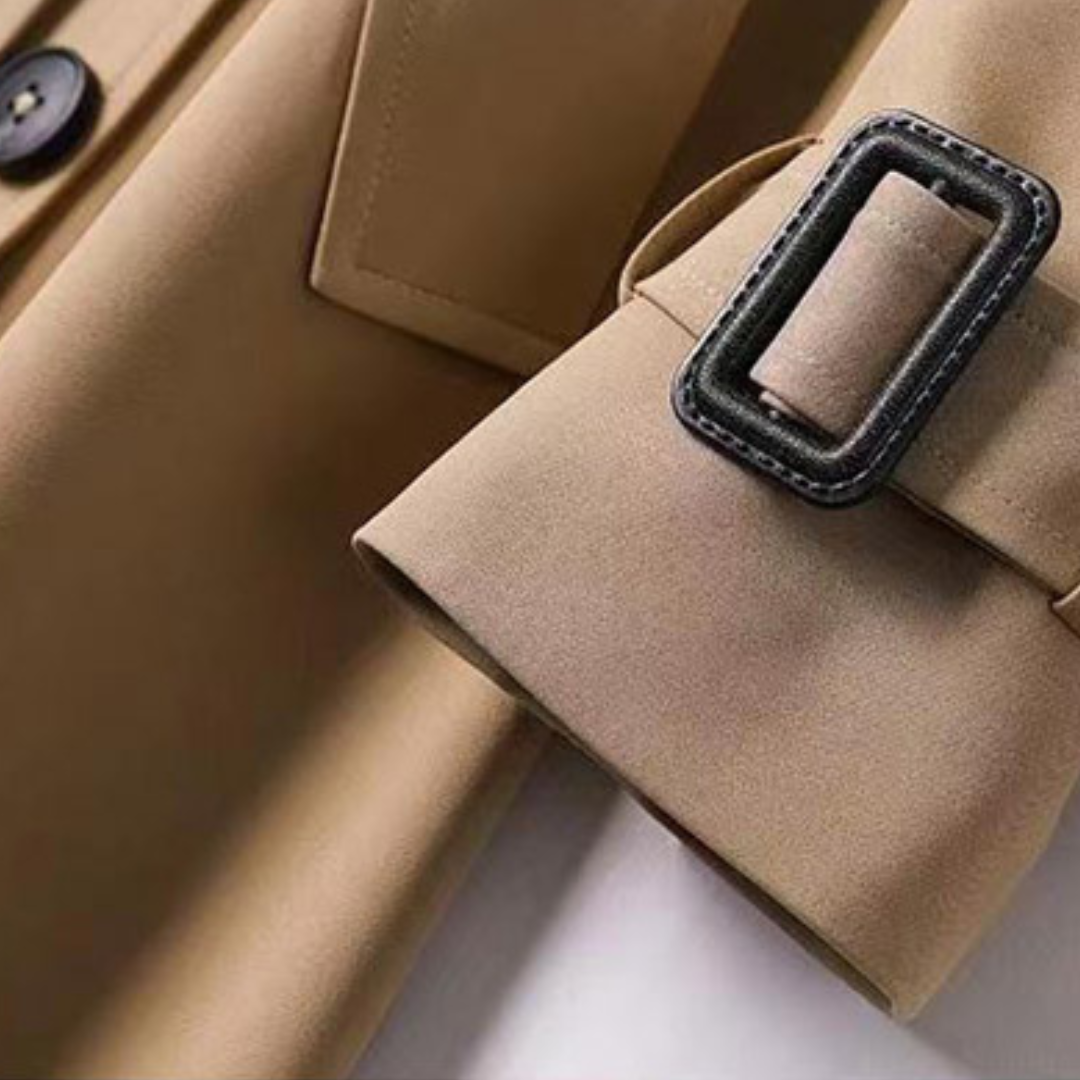 Cappotto Trench Classico Beige