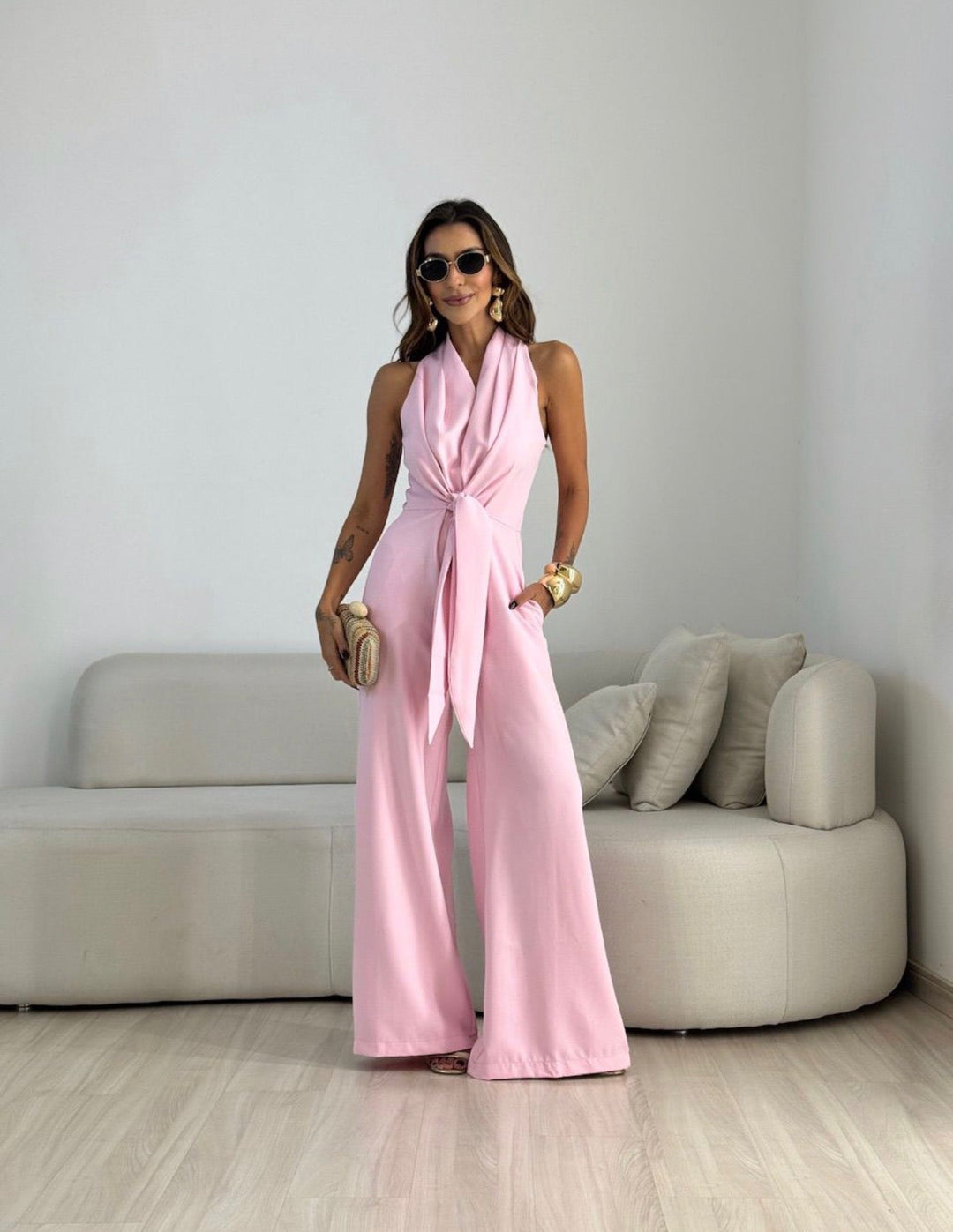Completo Elegante con Nodo in Vita