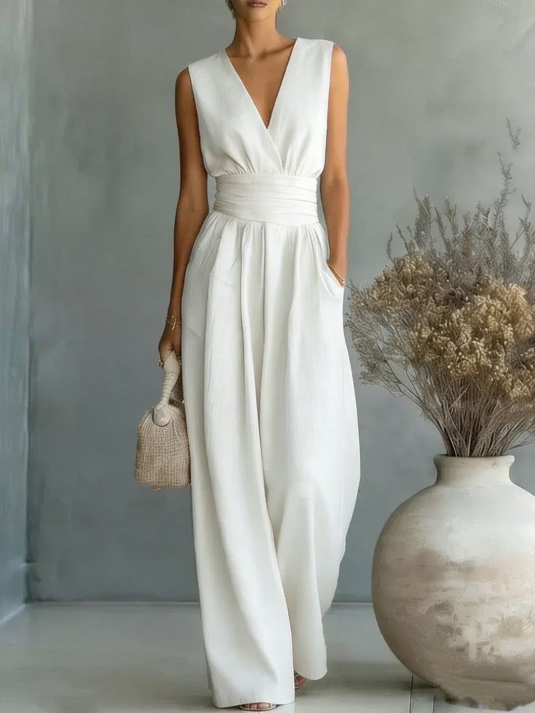 Completo Smanicato con Pantalone Largo