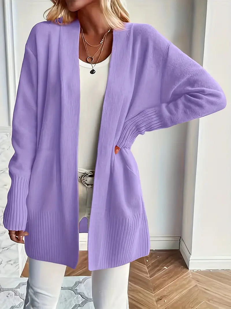 Cardigan Lungo dal Taglio Morbido