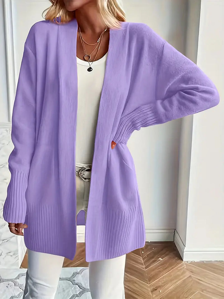 Cardigan Lungo dal Taglio Morbido