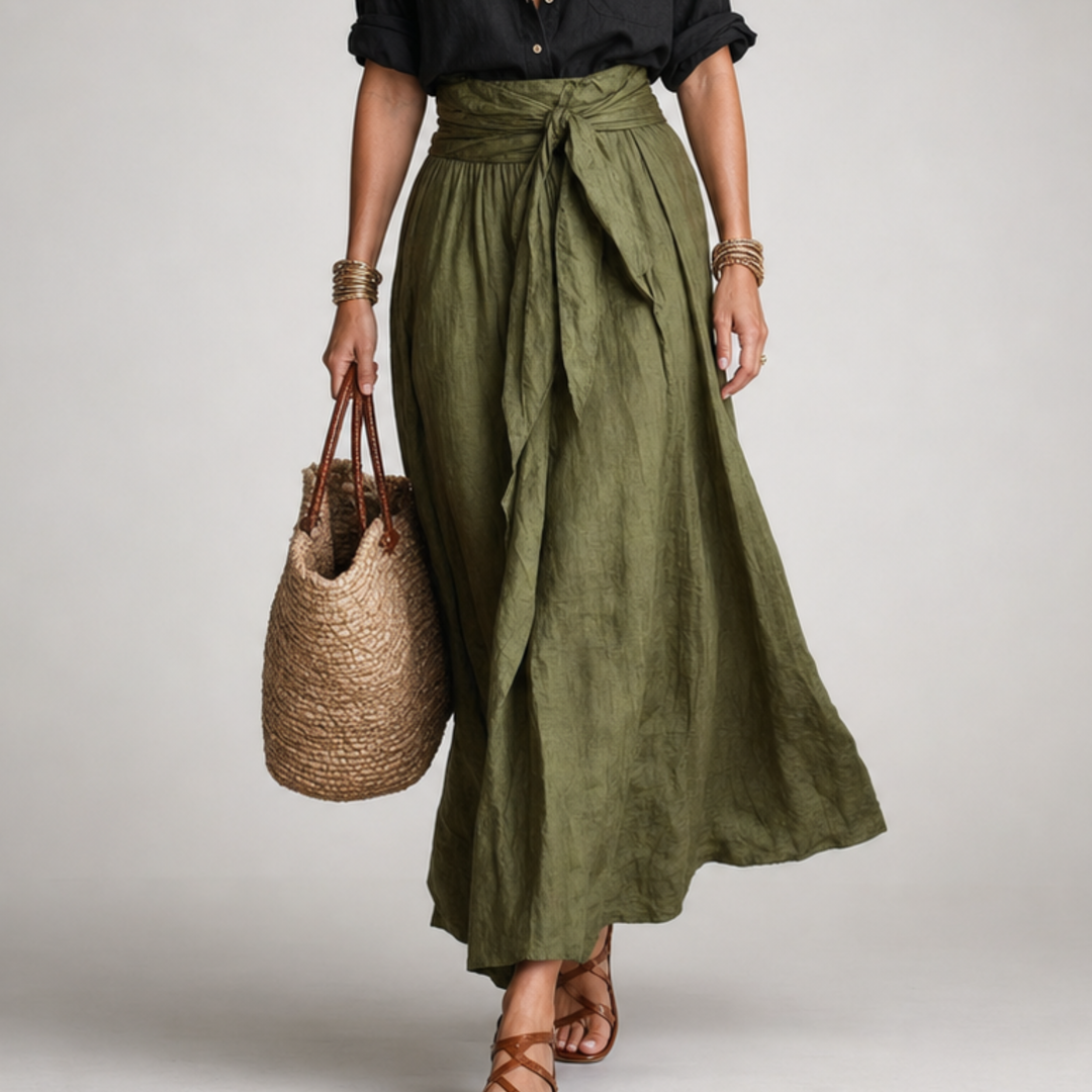 Completo Camicia e Gonna Midi