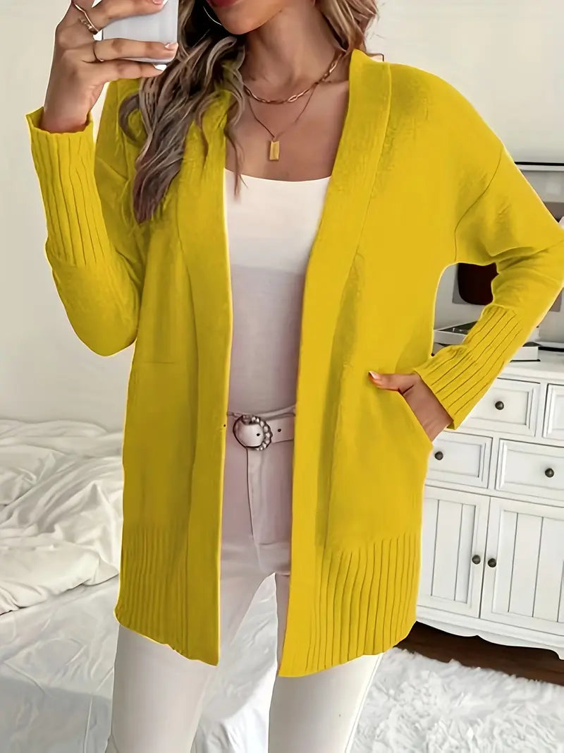 Cardigan Lungo dal Taglio Morbido