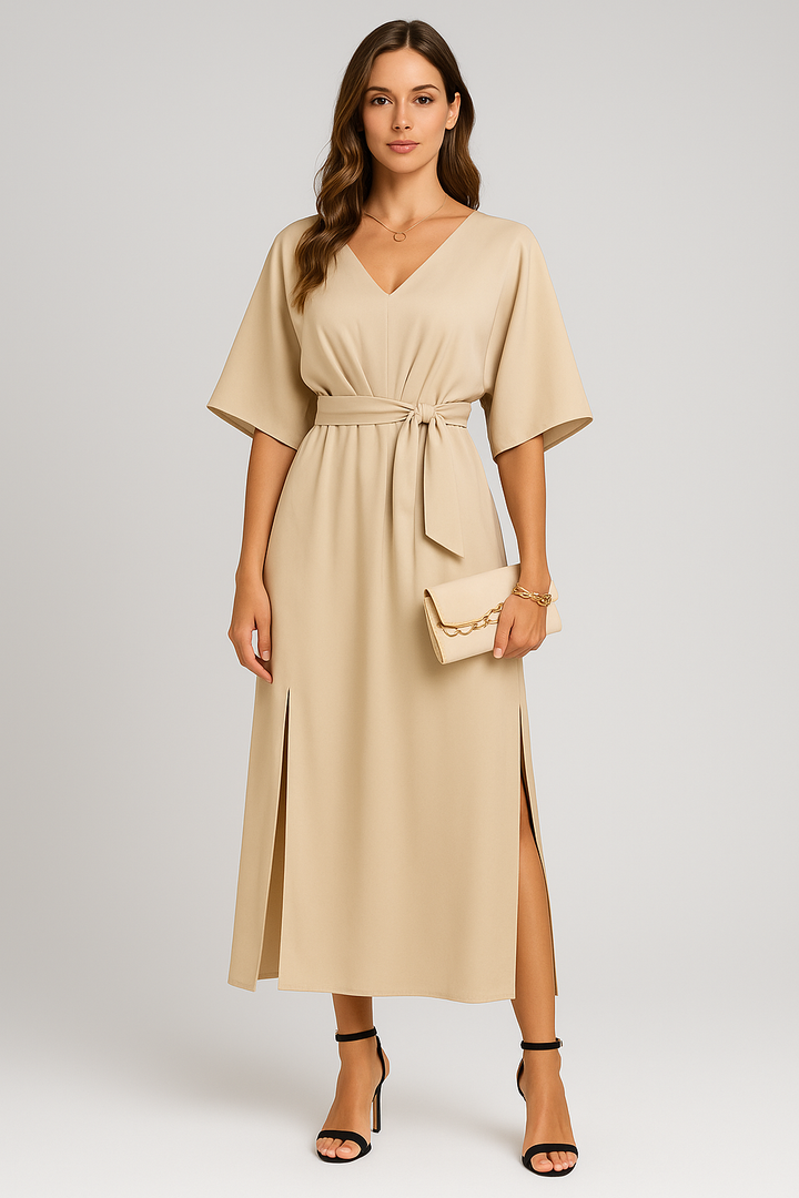 Abito Midi Stile Kimono