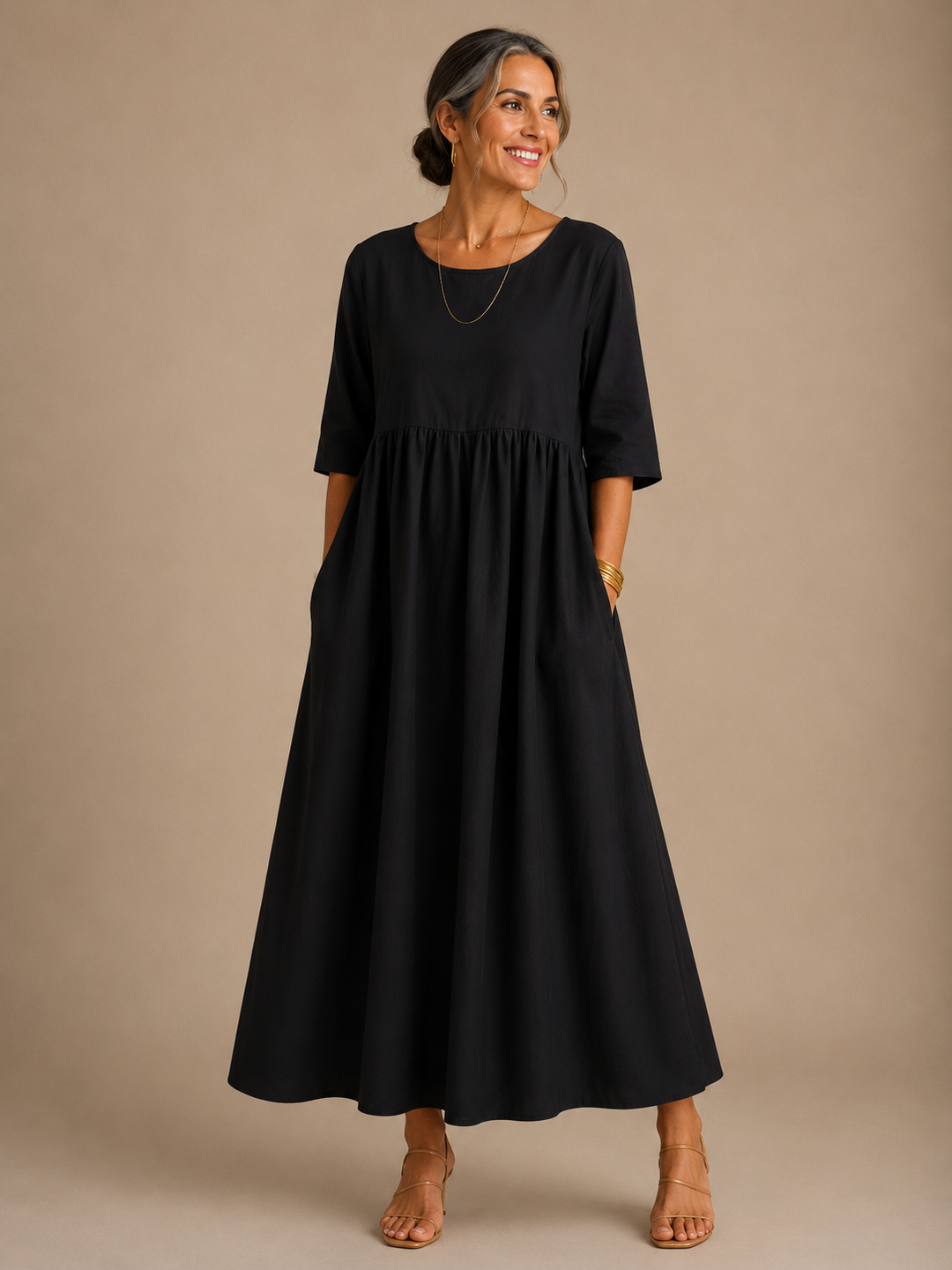 Abito Maxi Stile Impero