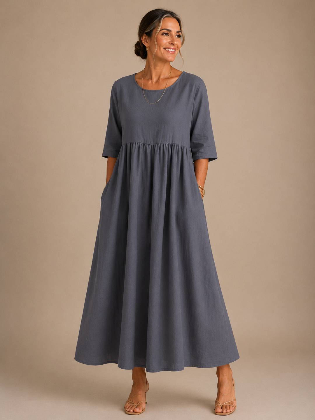Abito Maxi Stile Impero