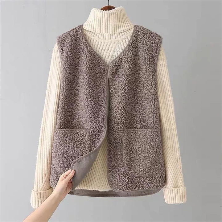 Gilet Soffice con Bottoni