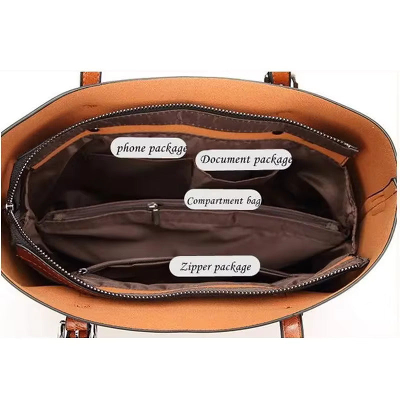 Borsa a Spalla Strutturata