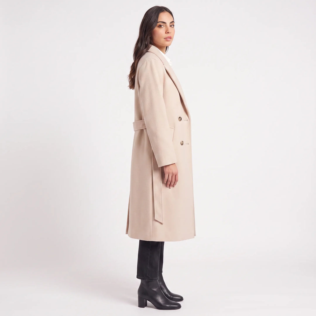 Cappotto Lungo dal Taglio Dritto