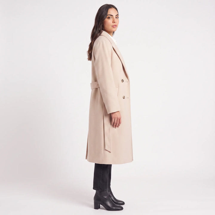 Cappotto Lungo dal Taglio Dritto