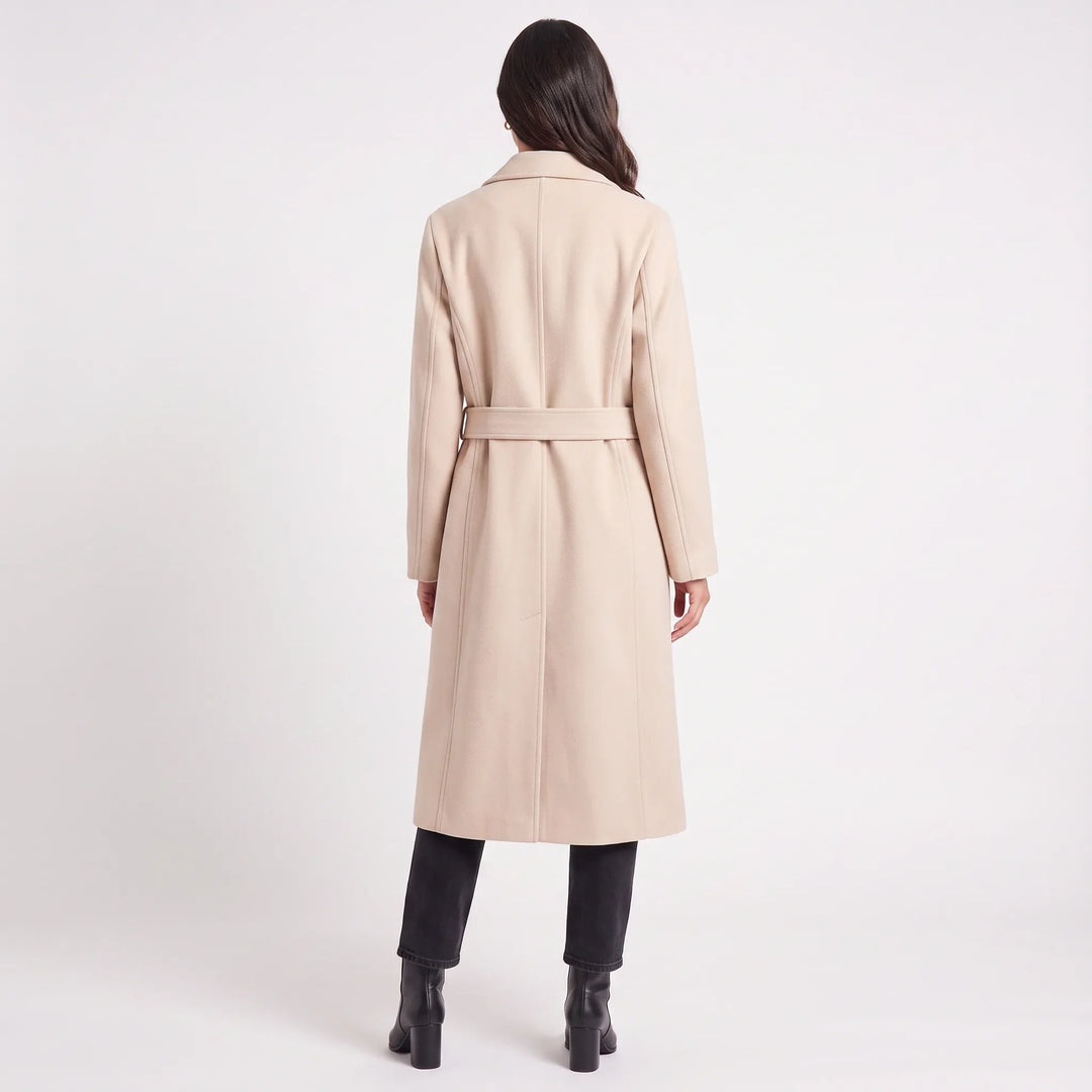 Cappotto Lungo dal Taglio Dritto