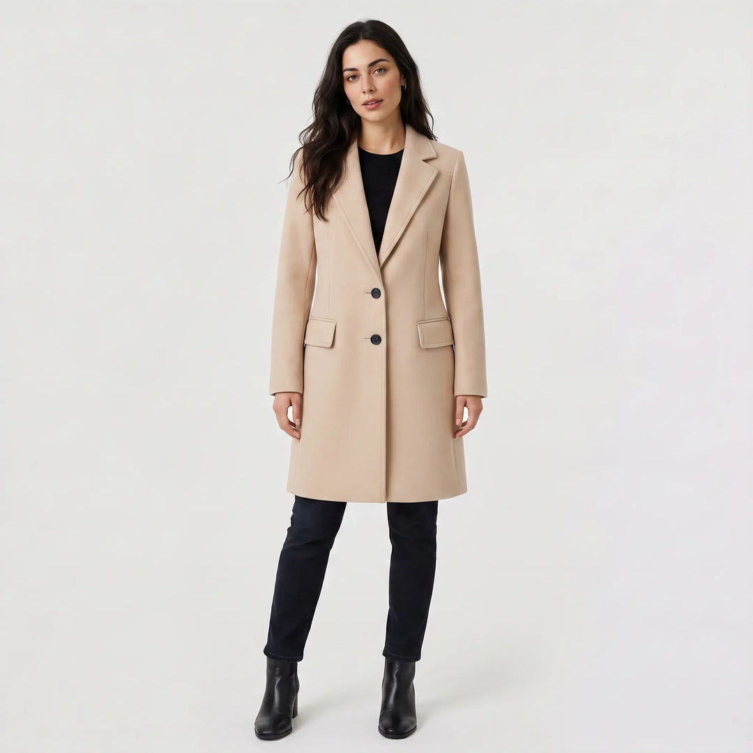 Cappotto Dritto Essenziale
