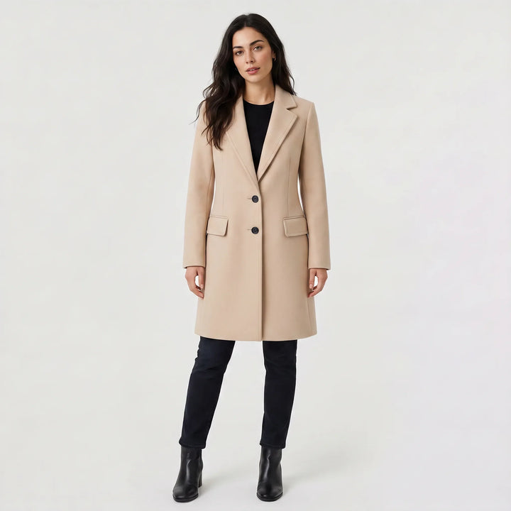 Cappotto Dritto Essenziale