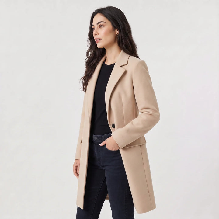 Cappotto Dritto Essenziale
